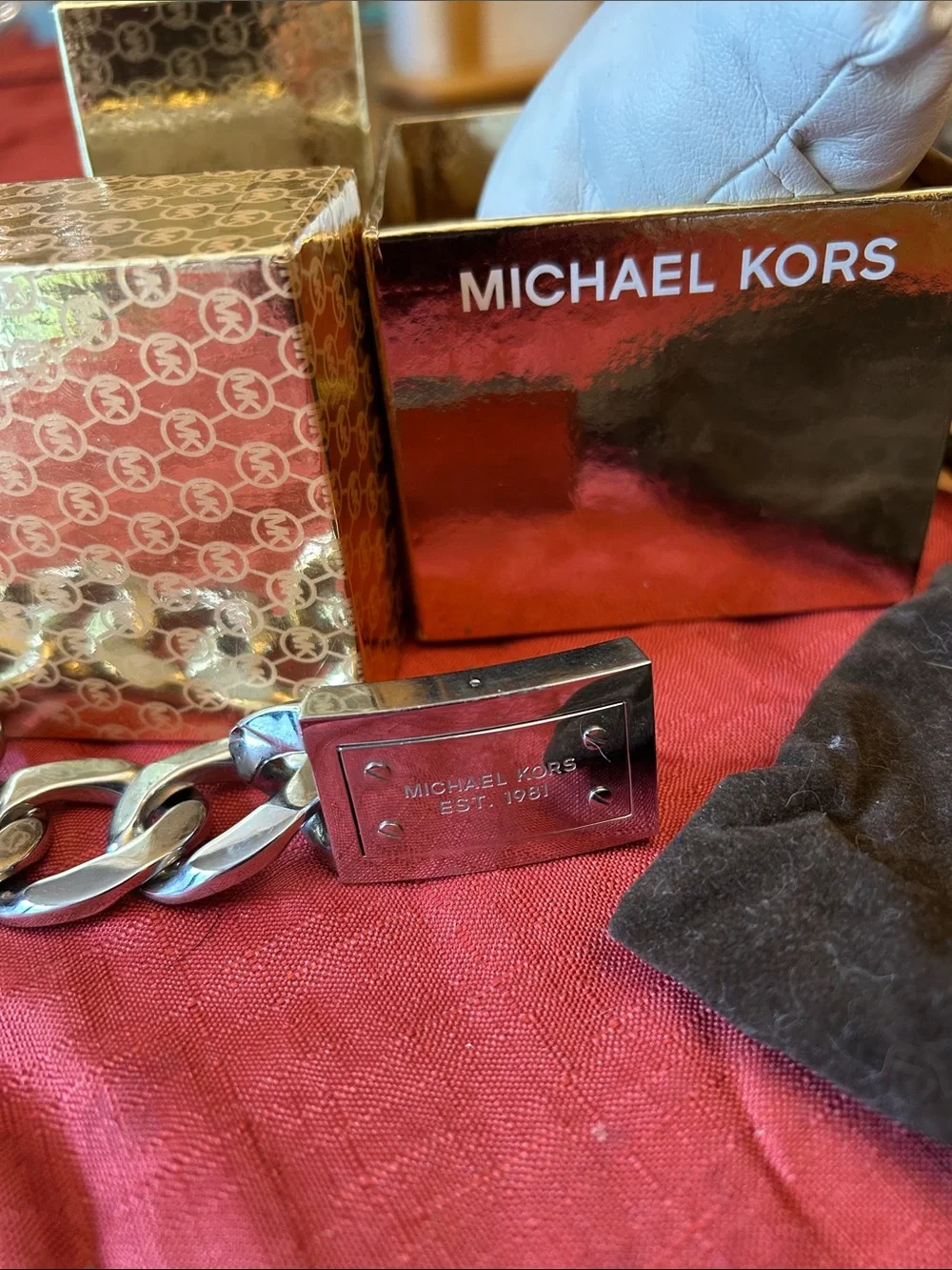 Michael Kors Silver Link Bracelet